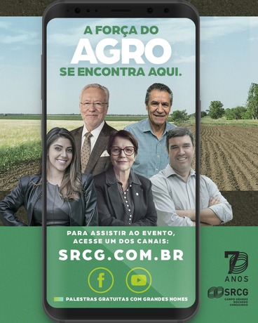 Agronegócio em foco: inscrições abertas para o maior evento on-line do agro de MS