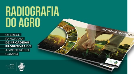 Radiografia do Agro oferece panorama de 47 cadeias produtivas do agronegócio goiano