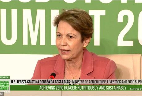 Na pré cúpula dos Sistemas Alimentares, ministra da Agricultura fez o que o agro esperava dela