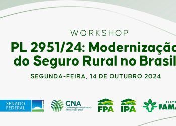 Workshop discute modernização do seguro rural no Brasil