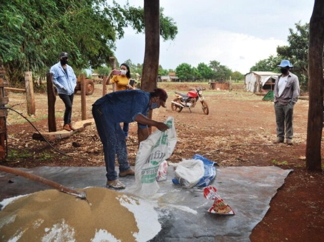 Insumos agrícolas apreendidos são reaproveitados em Ponta Porã (MS)