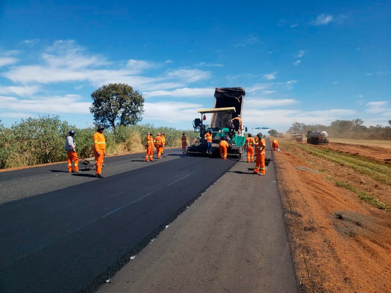 DNIT segue com a revitalização de trecho da BR-364/MT