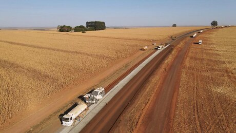 DNIT avança nas obras de restauração da BR-364 em Mato Grosso