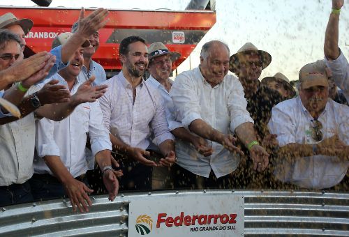 Reivindicações marcam Abertura Oficial da Colheita do Arroz