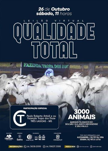 Leia LEILÃO VIRTUAL QUALIDADE TOTAL