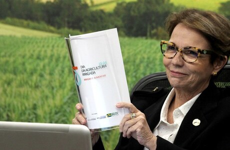 Tereza Cristina visita MS para lançamento de programa que leva conectividade ao campo