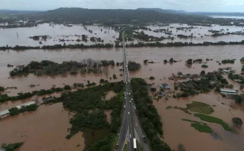 Regiões gaúchas tiveram 318% mais chuva em 4 dias do que média mensal