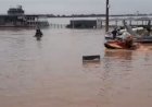 Guaíba supera marca de alerta no RS