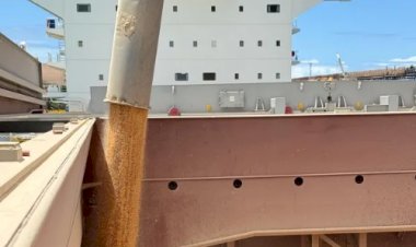 Nova rota: VLI realiza primeiro embarque de milho à China pelo Espírito Santo