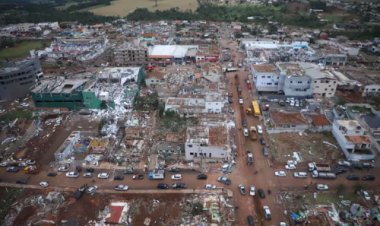 Reconstrução mobiliza governos e voluntários após tornado no Paraná