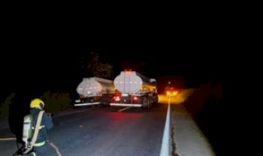 BR-153 é bloqueada após vazamento de gasolina e diesel no norte do estado