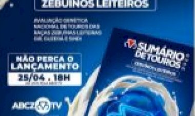 ABCZ lança Sumário de Touros Zebuínos Leiteiros durante a 91ª ExpoZebu