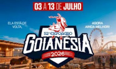 ExpoAgro de Goianésia terá 11 dias de festa com shows de grandes nomes da música; confira a programação