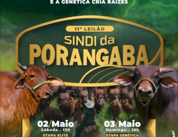 11º Leilão Sindi da Porangaba - Etapa Elite