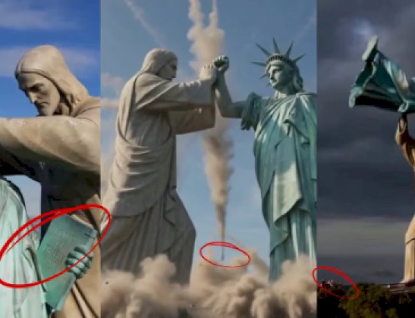 Fight Cristo x Liberdade, o simbolismo oculto geopolítico pertubador