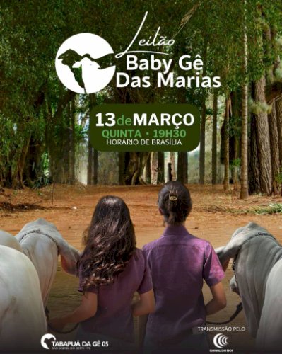 LEILÃO BABY GÊ DAS MARIAS