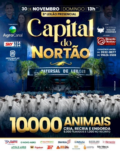 1º LEILÃO ARROIO SEXTO & LOMA VERÁ