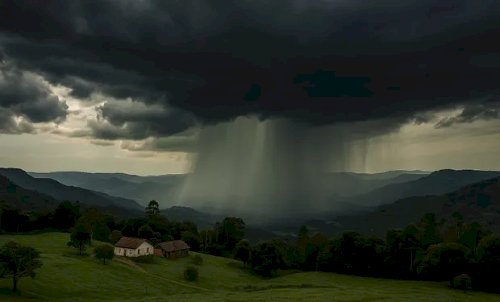 Sul do Brasil enfrenta sequência de temporais até domingo