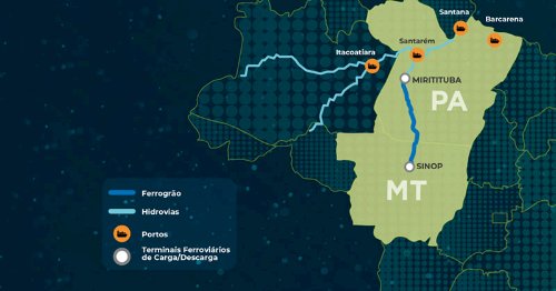 Ferrogrão deve reduzir custos e ampliar competitividade do agronegócio a partir de 2026