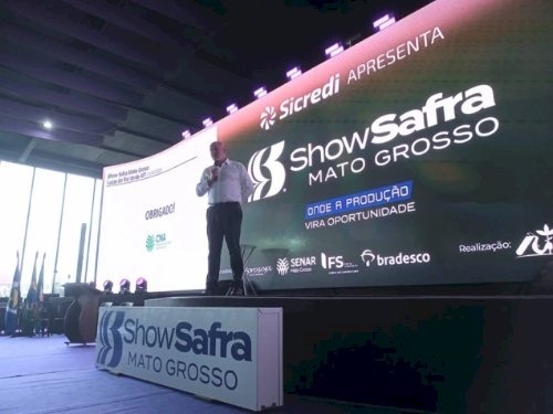CNA participa do Show Safra Mato Grosso 2026