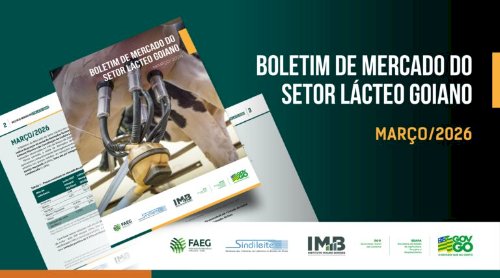 Preços dos derivados lácteos registram valorização no mercado atacadista goiano em março