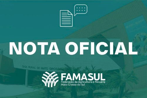 Nota Oficial - Famasul