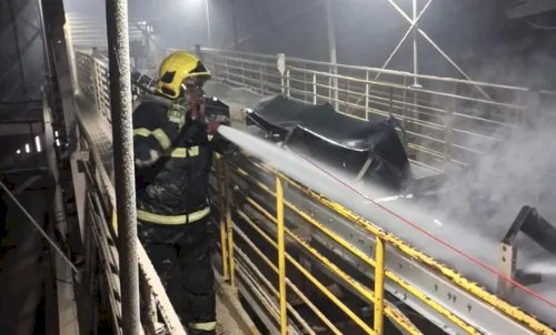Incêndio atinge unidade da Inpasa em Sinop e mobiliza bombeiros por cinco horas