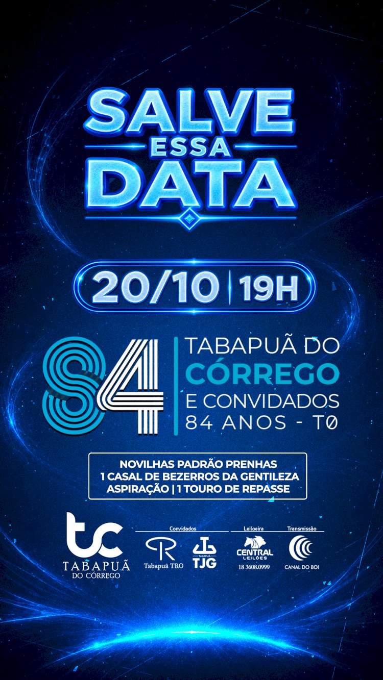 LEILÃO TABAPUÃ DO CÓRREGO E CONVIDADOS