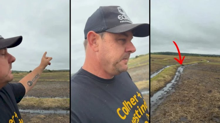 Cansado de ser chamado “chorão”, produtor desabafa e revela situação alarmante no RS